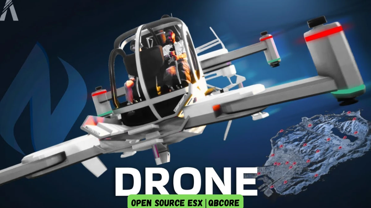 DRONE [ MAP + VEHICLE + SCRIPT ] | ESX / QBCORE / Standalone